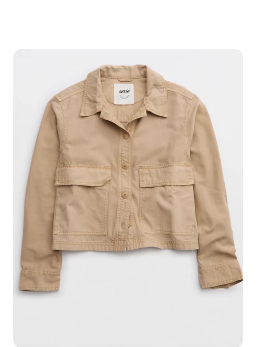 aerie  Cropped Chore Utility Jacket XS